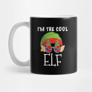 Christmas  I'm The Cool Norwegian Elf - Gift for Norwegian From Norway Mug